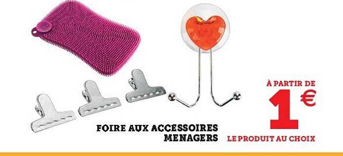 foire aux accessoires ménagers