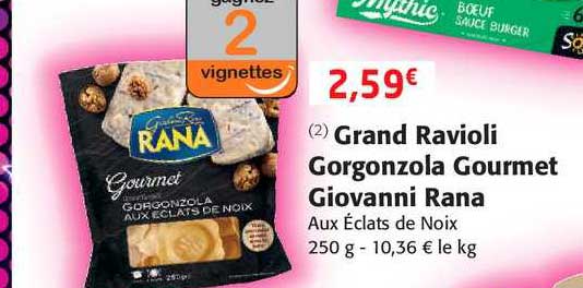 grand ravioli gorgonzola gourmet giovanni rana