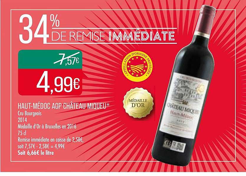 haut-médoc aop château miqueu