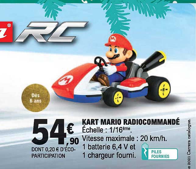 kart mario radiocommandé