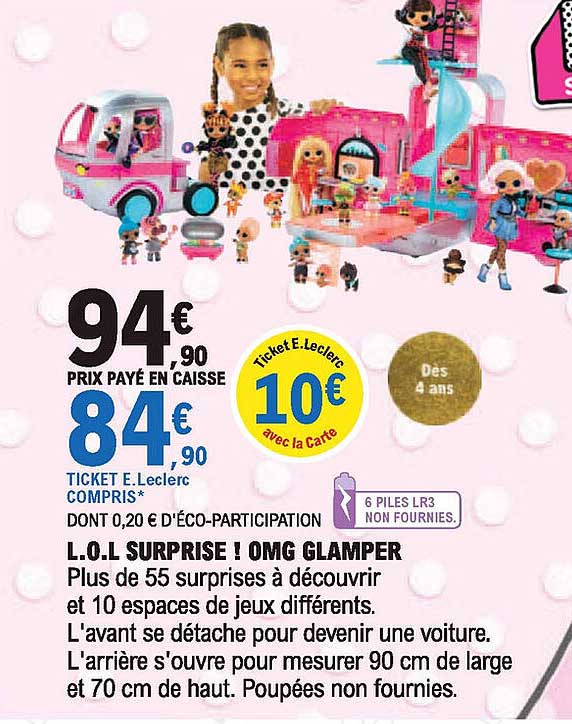 l.o.l surprise ! omg glamper