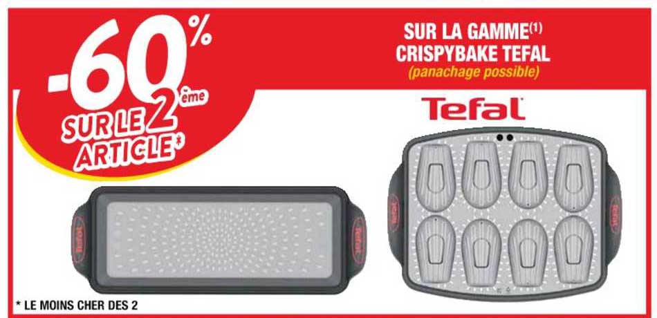 La Gamme Crispybake Tefal
