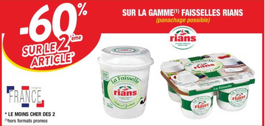 La Gamme Faisselles Rians