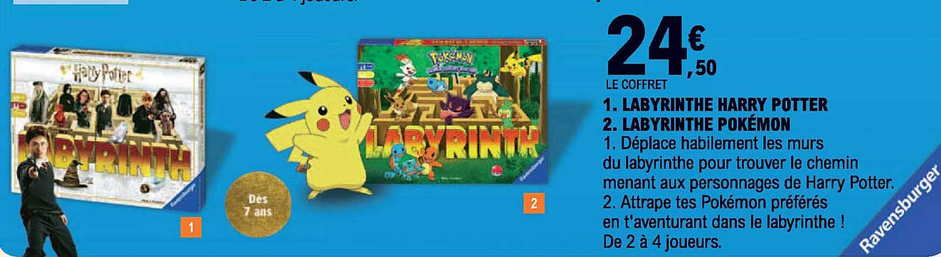 labyrinthe harry potter, labyrinthe pokémon