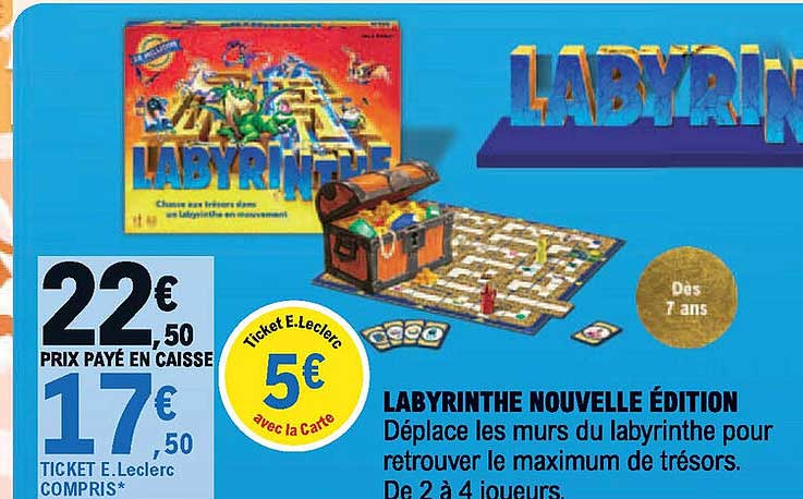 labyrinthe nouvelle édition