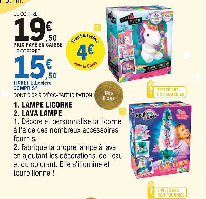 lampe licorne, lava lampe