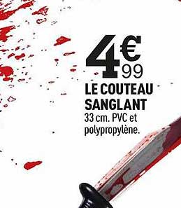 le couteau sanglant