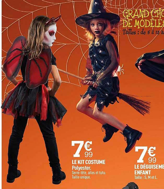 le kit costume, le déguisement enfant