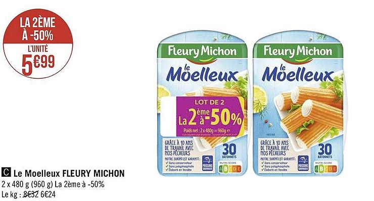 le moelleux fleury michon