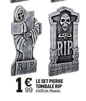 le set pierre tombale rip