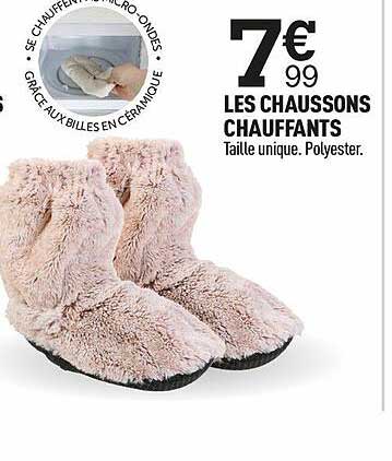 les chaussons chauffants