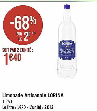 Limonade Artisanale Lorina