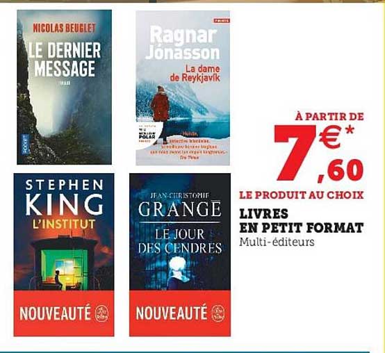livres en petit format