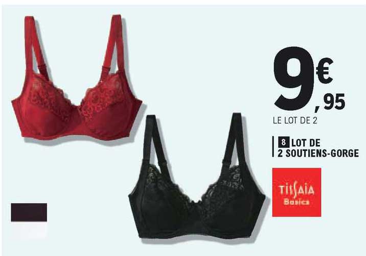 Lot De 2 Soutien-gorge Tissaia Basics