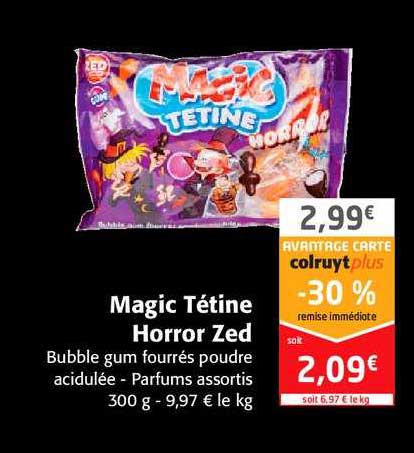 magic tétine horror zed