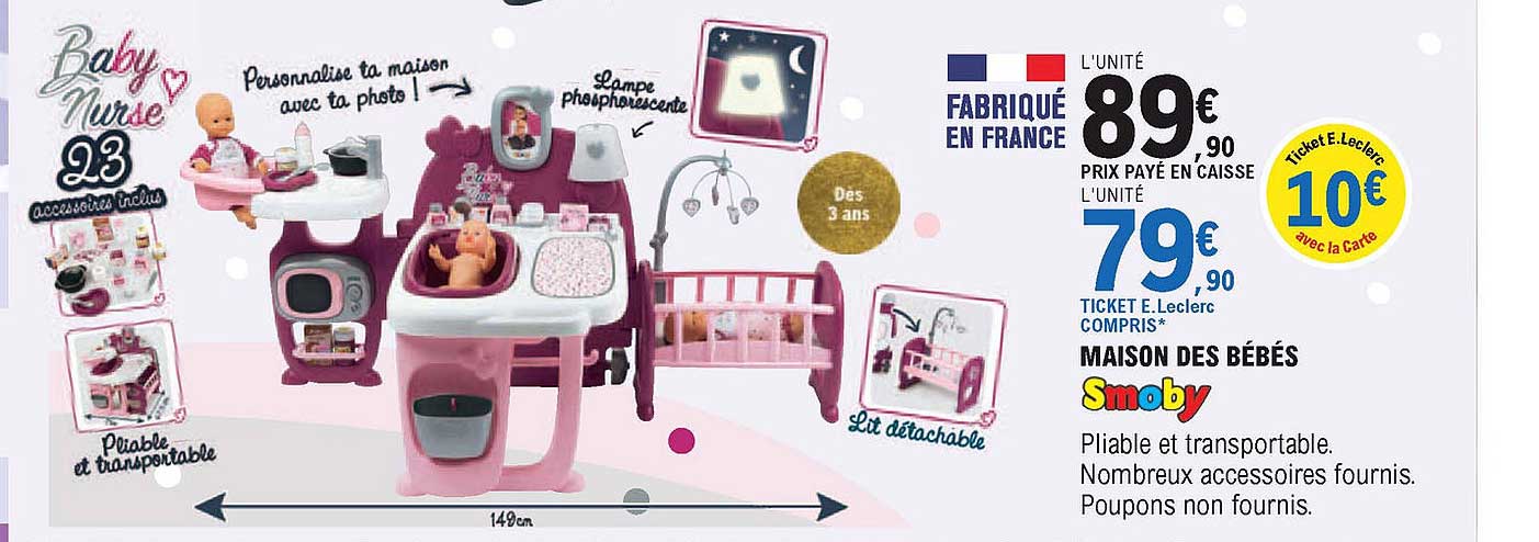 Maison Des Bébés Smoby