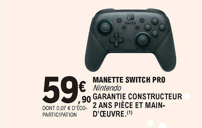 Manette Switch Pro Nintendo