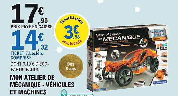 mon atelier de mécanique - véhicules et machines