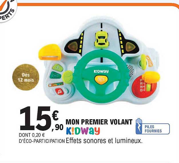 mon premier volant k!dway
