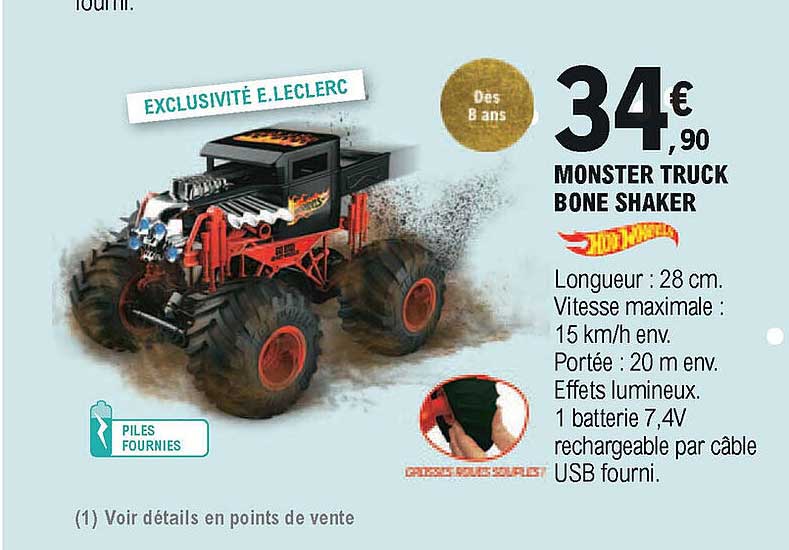 monster truck bone shaker