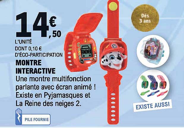 montre interactive
