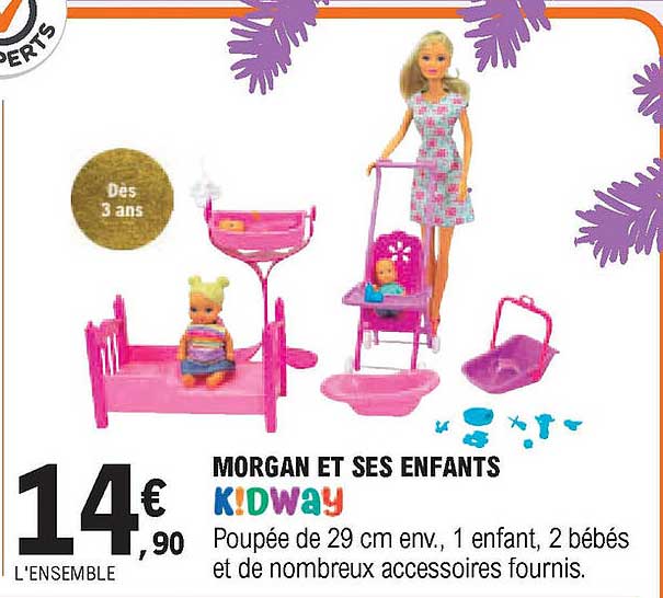 morgan et ses enfants kidway