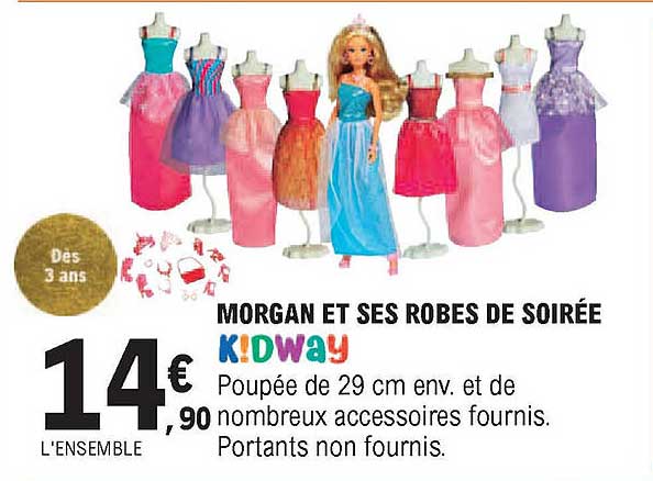 morgan et ses robes de soirée kidway
