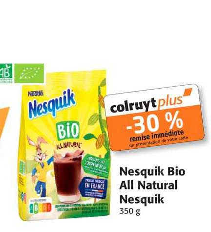 nesquik bio all natural nesquik