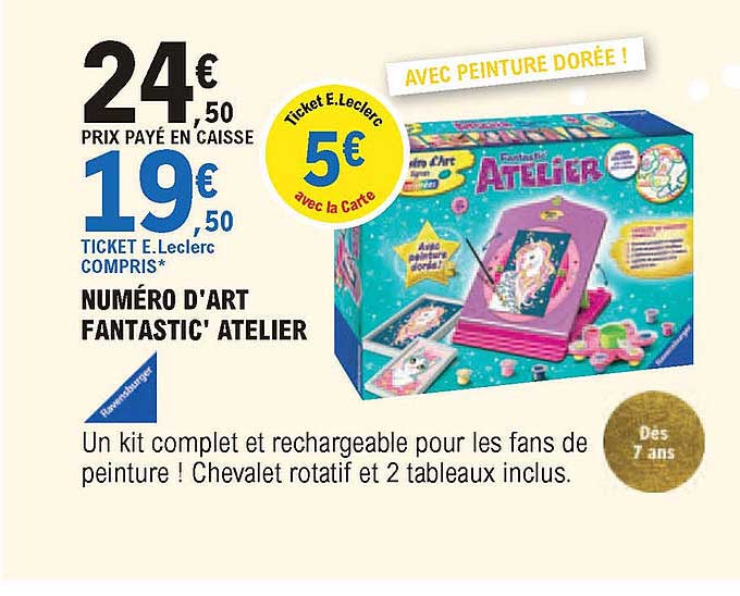 numéro d'art fantastic' atelier