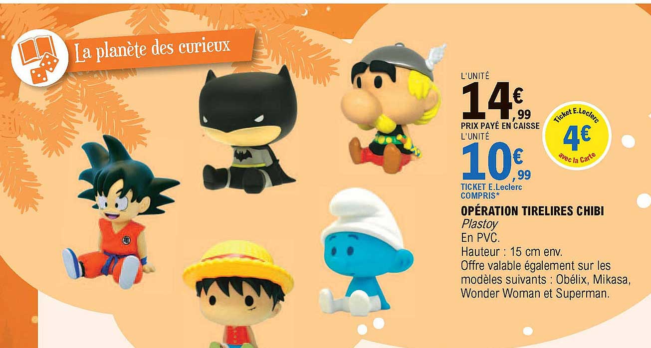 opération tirelires chibi plastoy