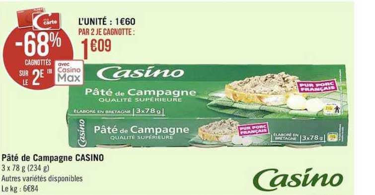 Pâté De Campagne Casino
