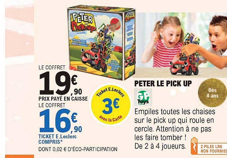 peter le pick up