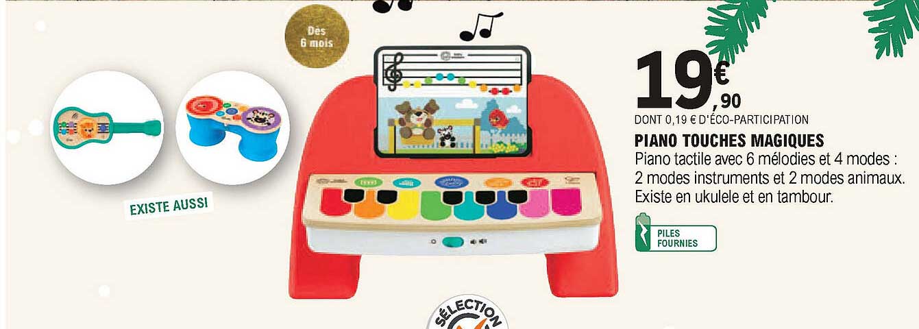 piano touches magiques