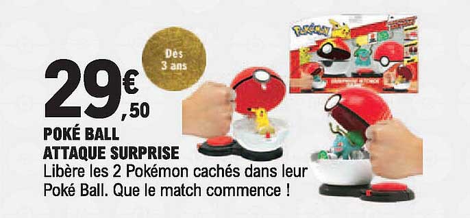 poké ball attaque surprise