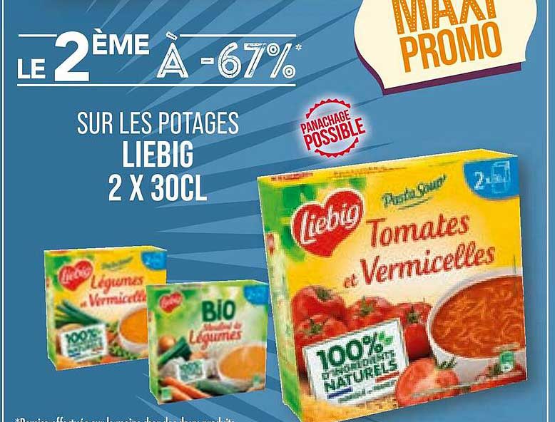 potages liebig 2 x 30 cl