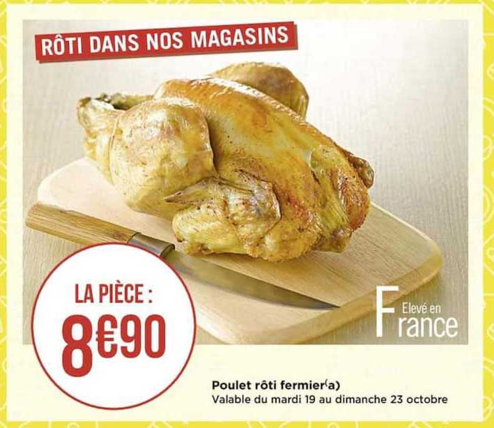Poulet Rôti Fermier