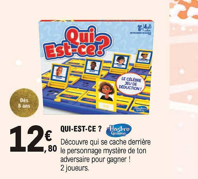 Qui-est-ce ? Hasbro Gaming