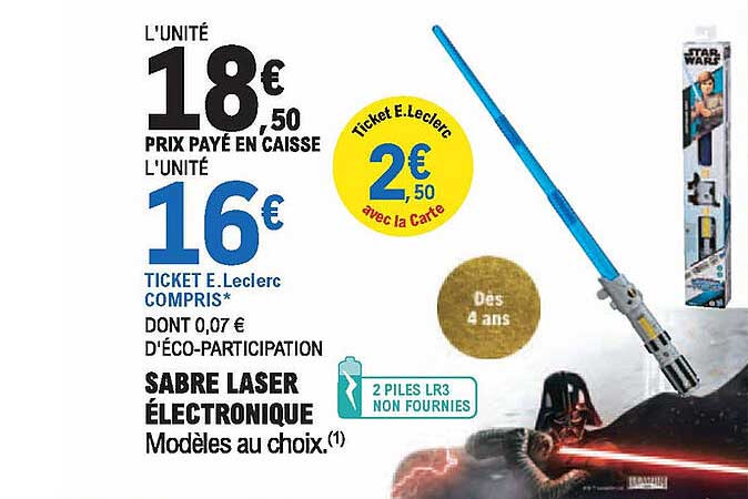 sabre laser électronique