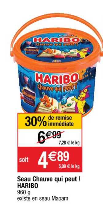 seau chauve qui peut ! haribo