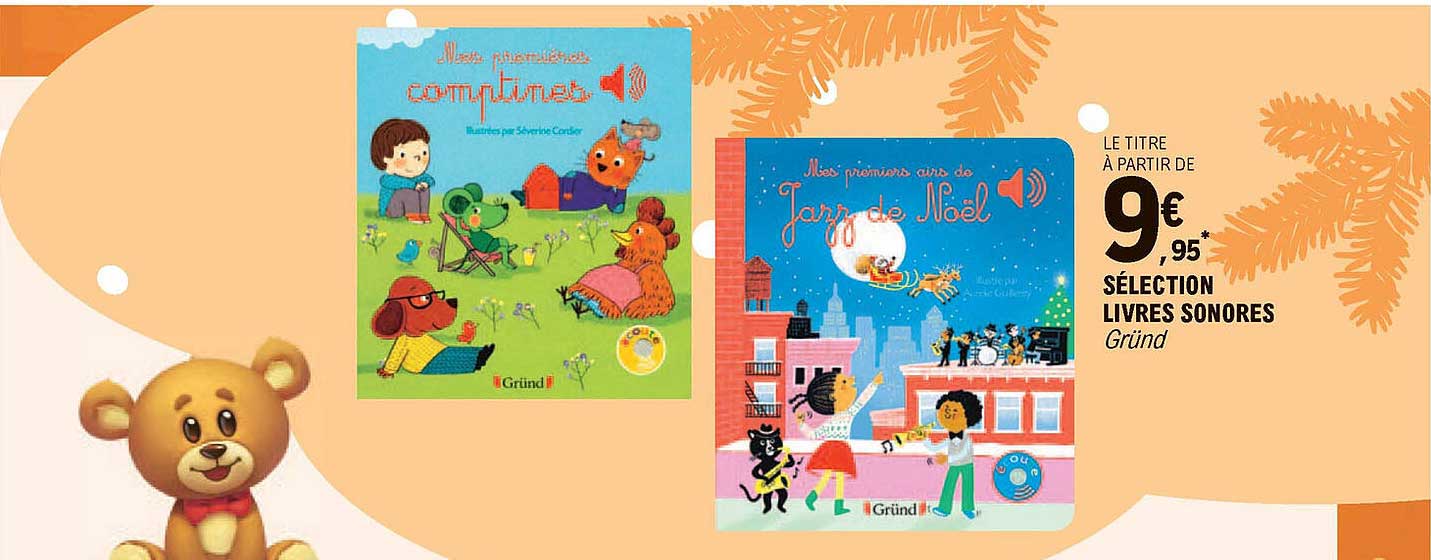 sélection livres sonores gründ