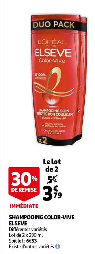 shampooing color-vive elsève