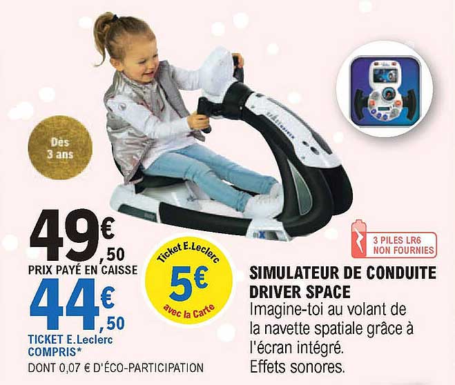 simulateur de conduite driver space