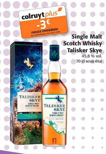 single malt scotch whisky talisker skye