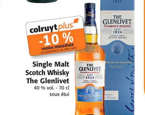 single malt scotch whisky the glenlivet