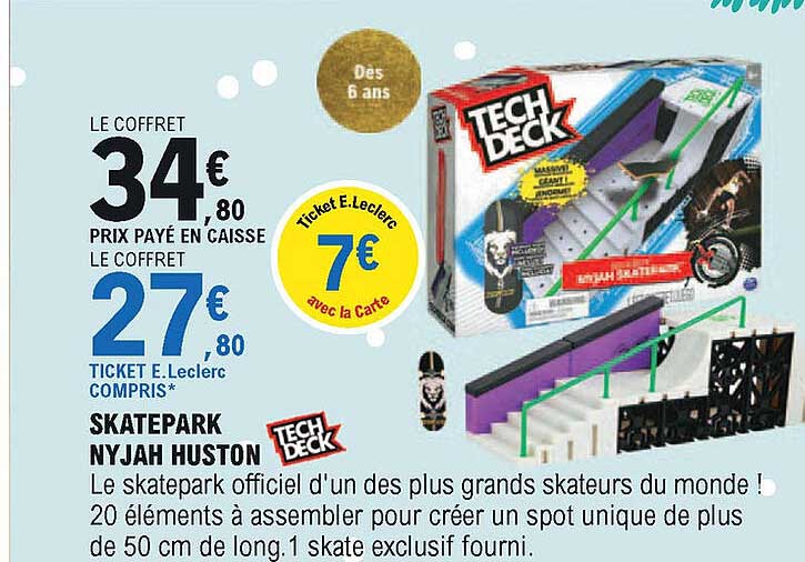 skatepark nyjah huston tech deck