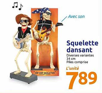 squelette dansant
