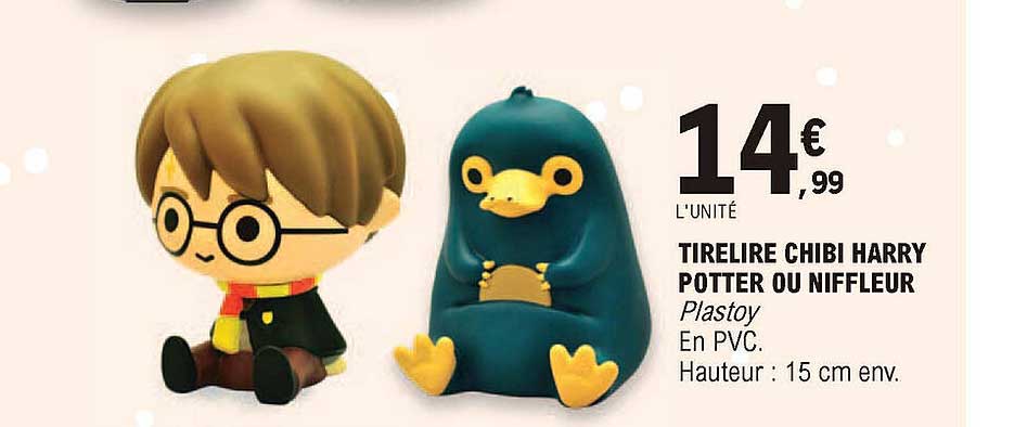 tirelire chibi harry potter ou niffleur plastoy
