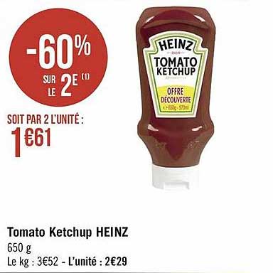 tomato ketchup heinz