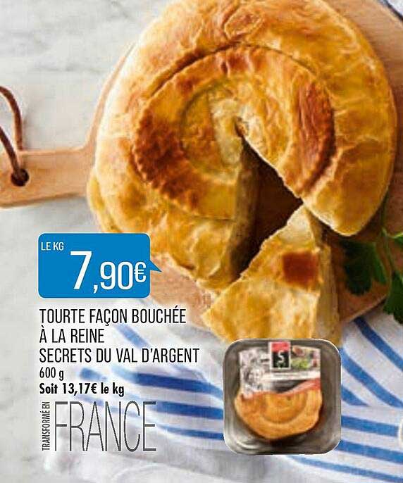 tourte façon bouchée à la reine secrets du val d'argent