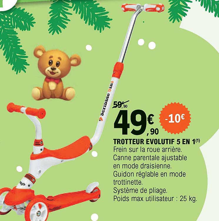 trotteur évolutif 5 en 1